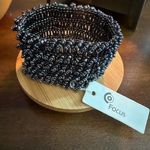 Black beaded bracelet 🖤🖤🖤